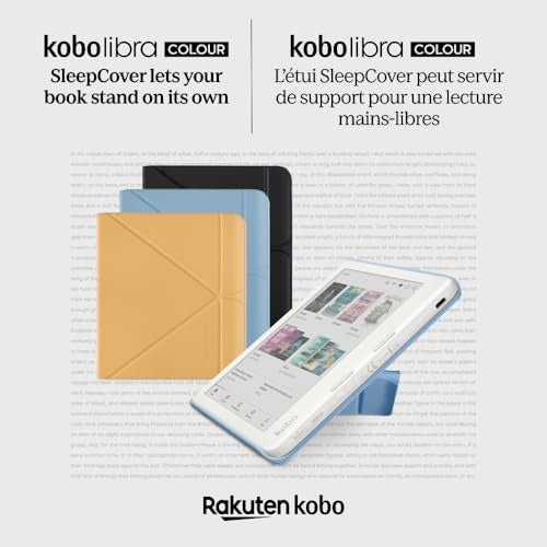 Kobo Libra Colour SleepCover Dusk Blue Kobo Libra Colour SleepCover Dusk Blue